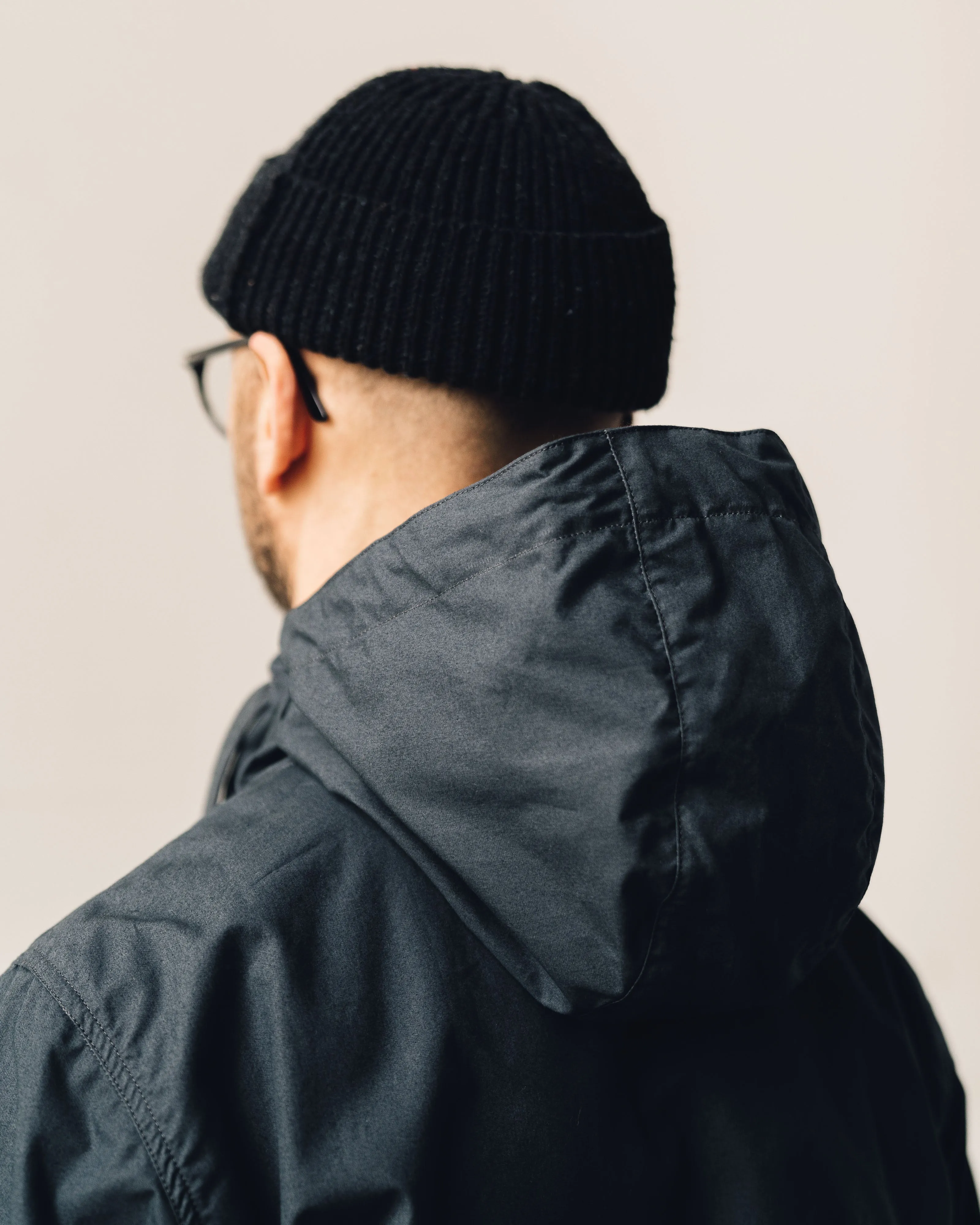 Arpenteur Kaolin Sailcloth Parka, Charcoal