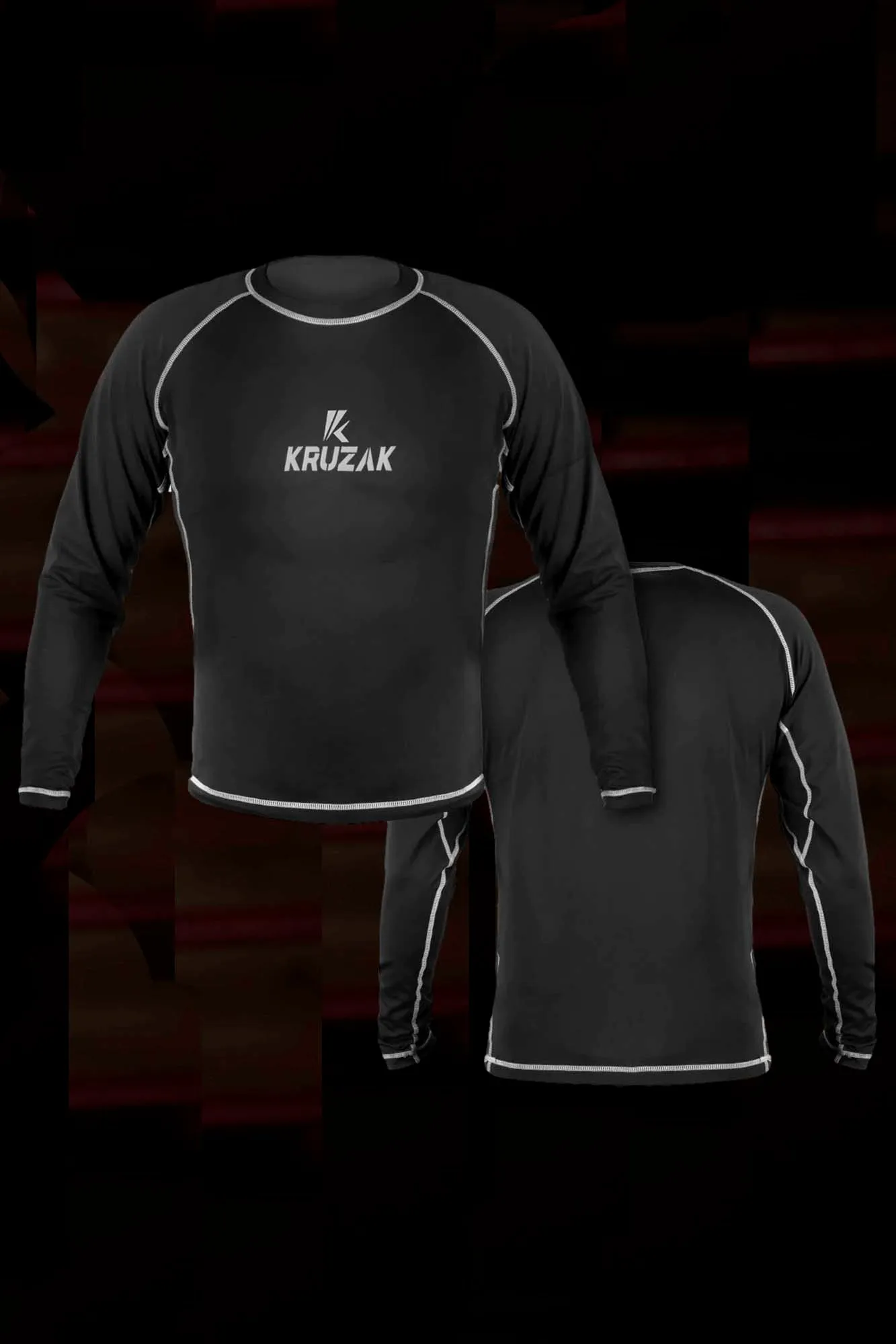 Black Men Compression Shirts