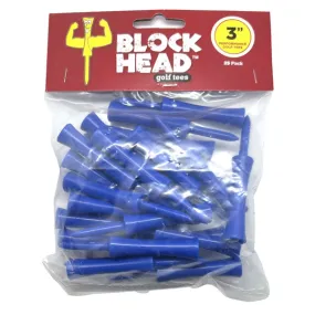 Block Head Plastic Step Golf Tees