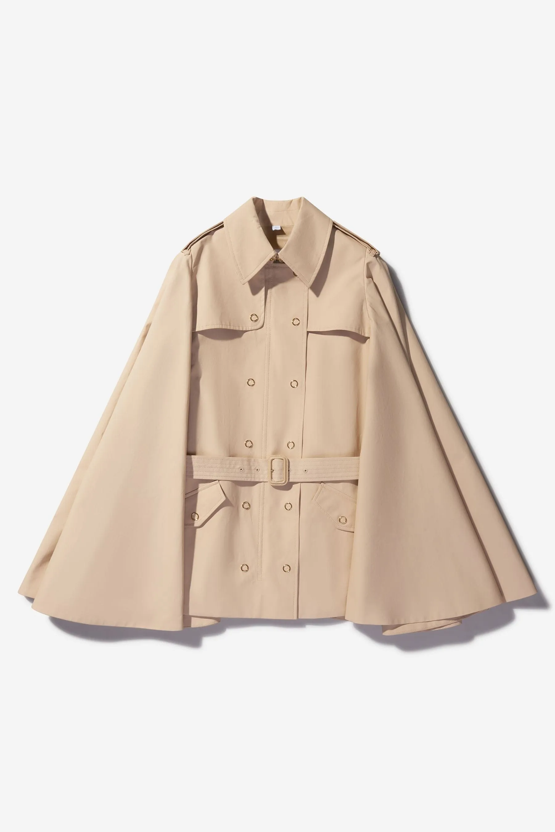 Burberry Girls Cotton Twill Trench Coat