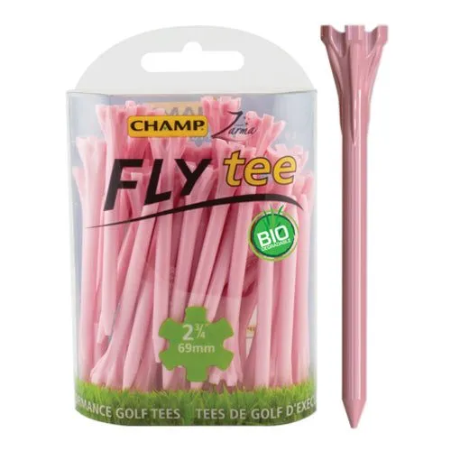 Champ Zarma Fly Tees 2.75" (30 Pack) | Pink