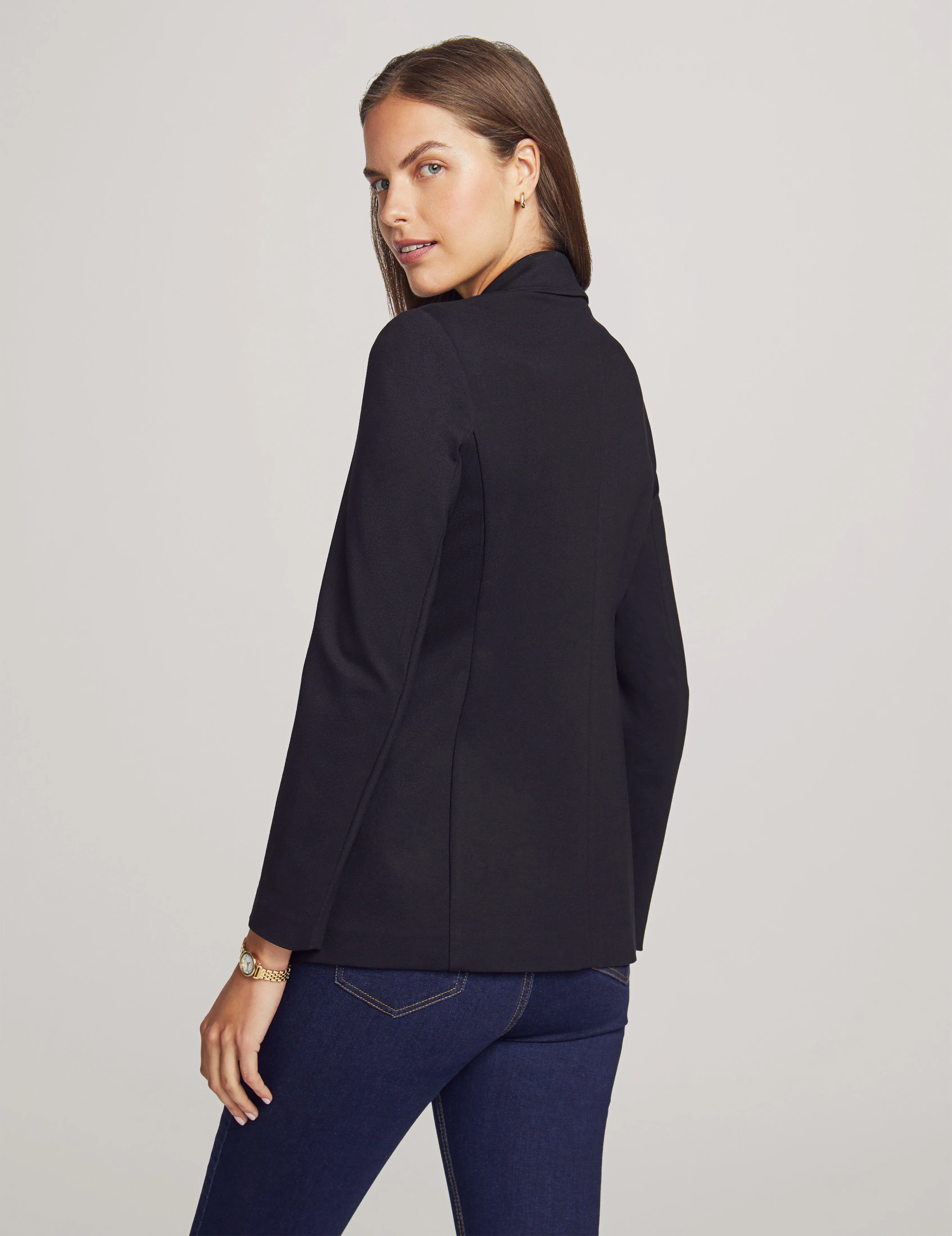 Collection Compression Notch Collar Jacket