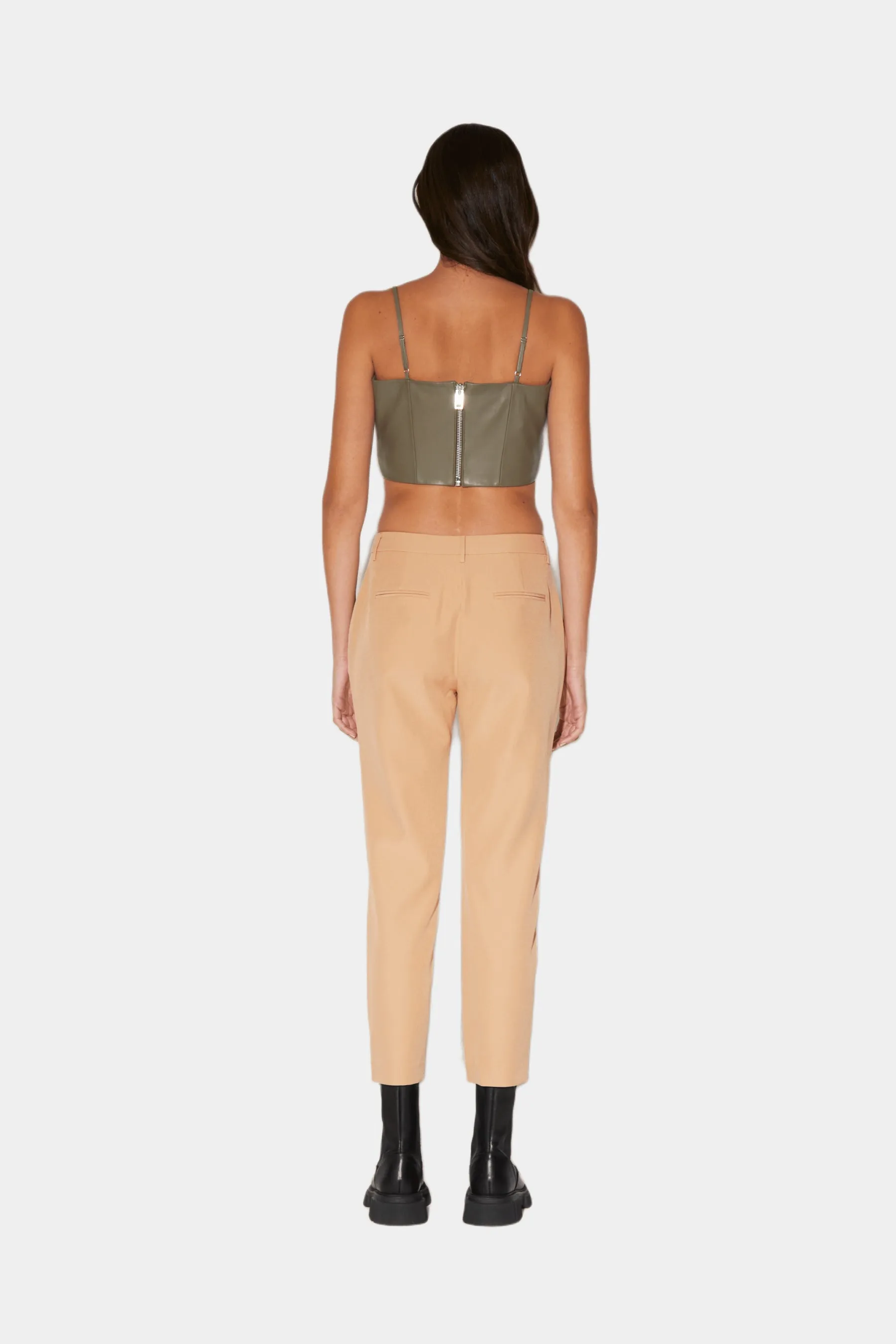 Cropped Straight Leg Jack Pant