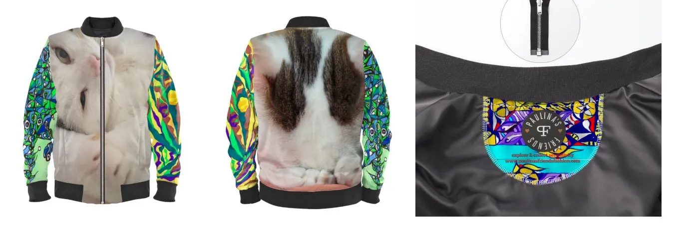 Custom-Designed Colourful Bomber Jacket – #IWearMyself Collection