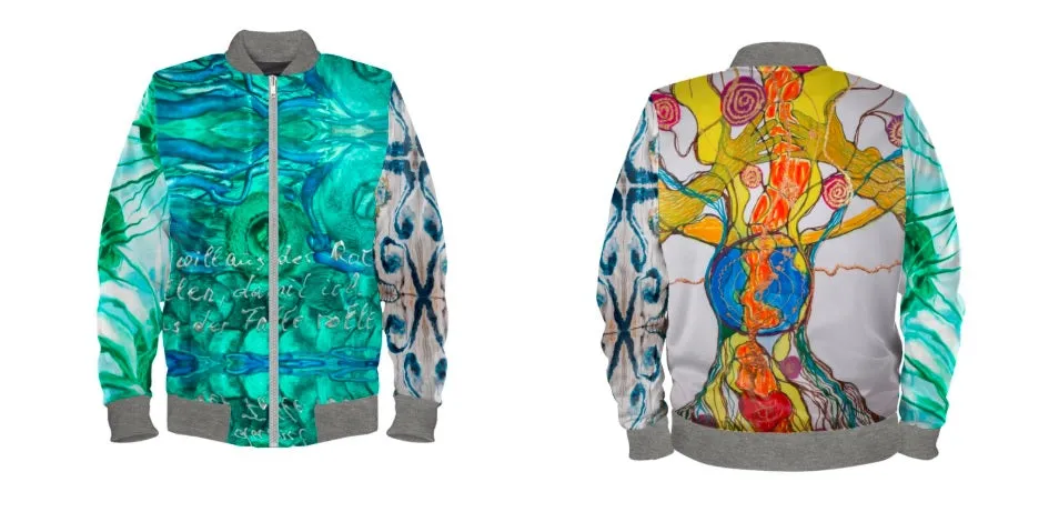 Custom-Designed Colourful Bomber Jacket – #IWearMyself Collection