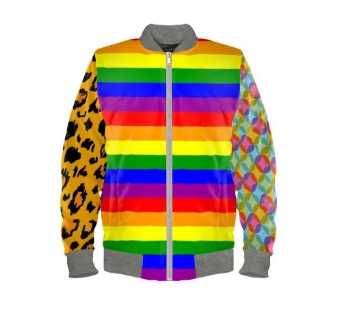 Custom-Designed Colourful Bomber Jacket – #IWearMyself Collection