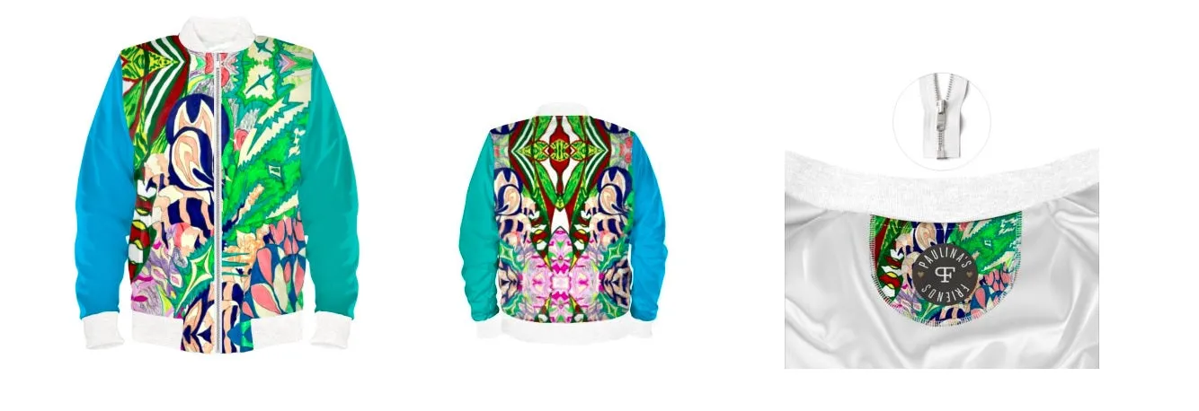 Custom-Designed Colourful Bomber Jacket – #IWearMyself Collection