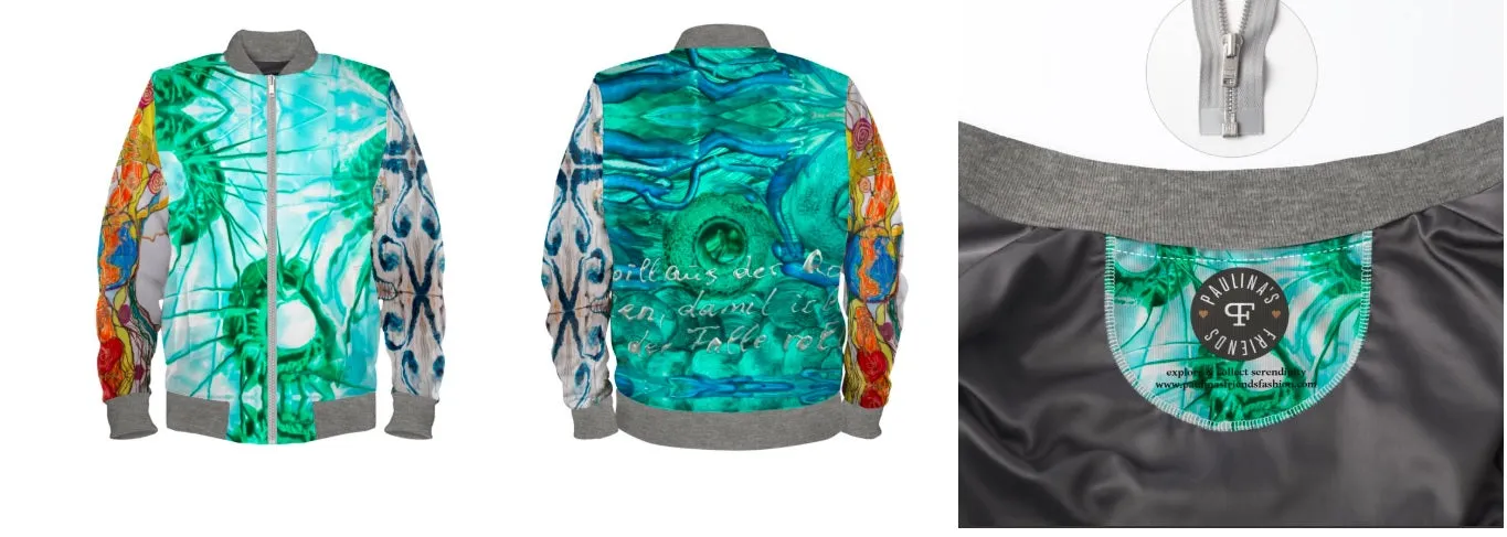 Custom-Designed Colourful Bomber Jacket – #IWearMyself Collection