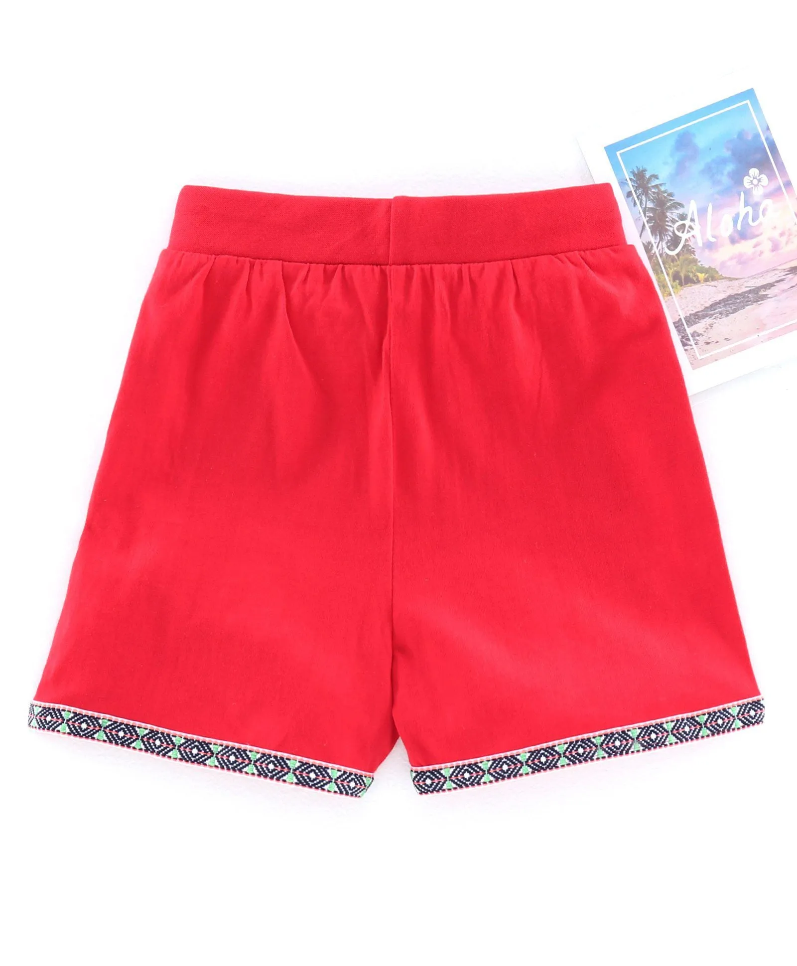 Girls Cotton Jersey Shorts