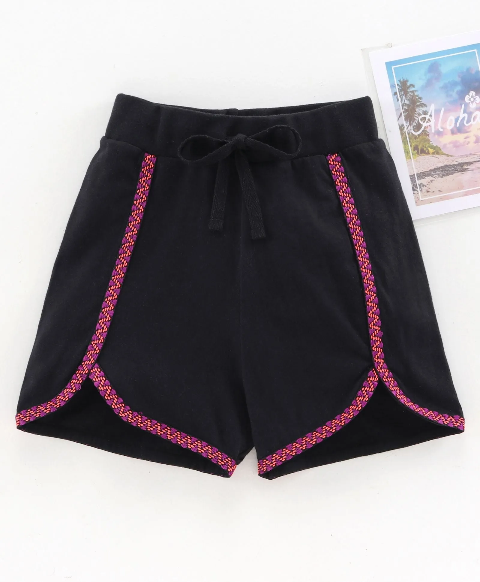 Girls Cotton Jersey Shorts