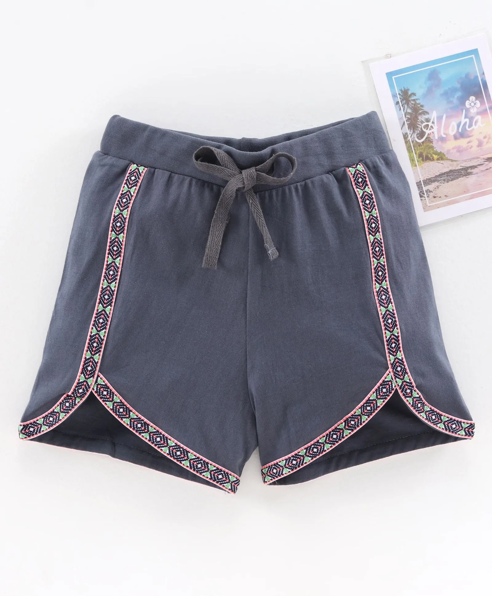 Girls Cotton Jersey Shorts