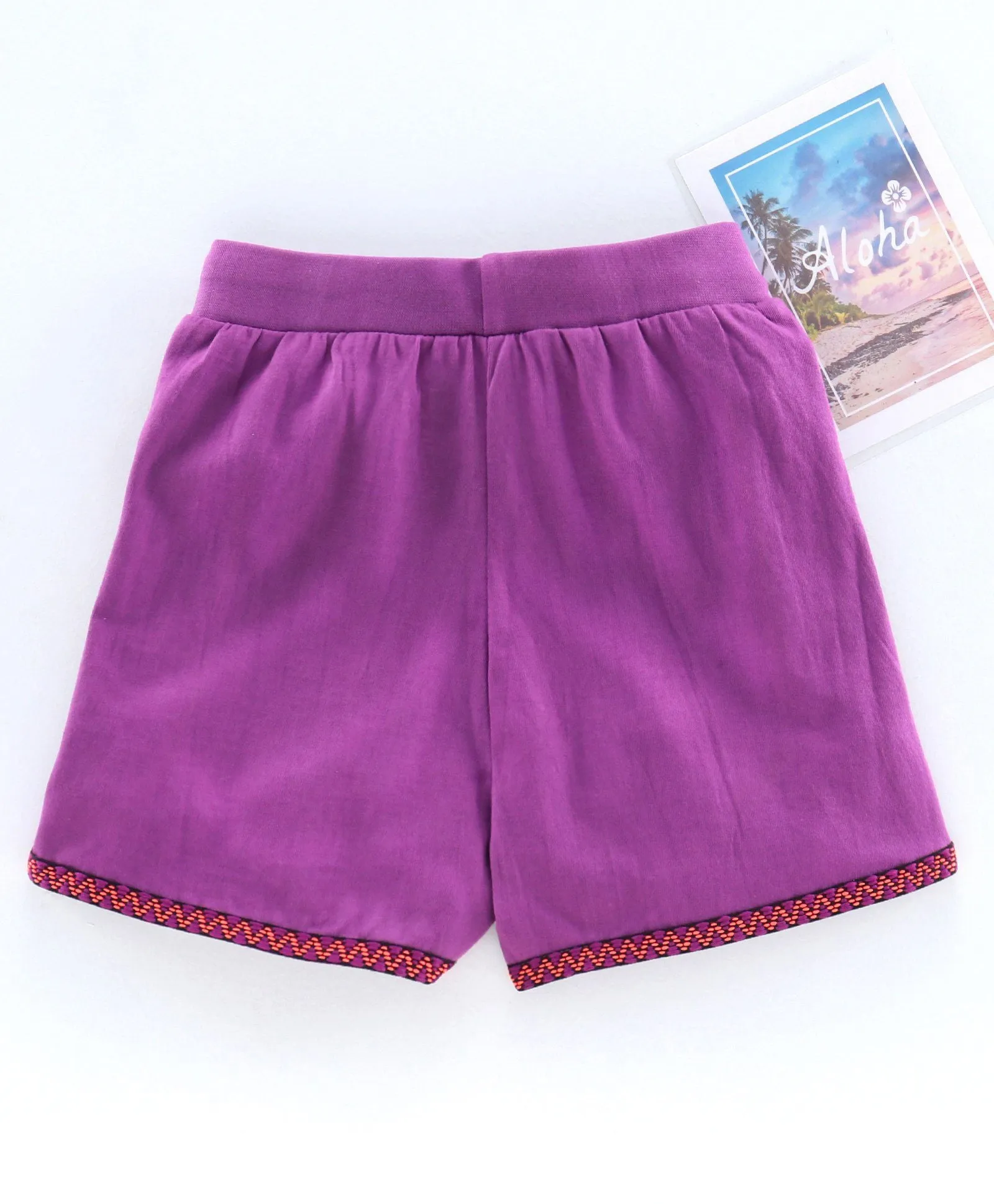 Girls Cotton Jersey Shorts