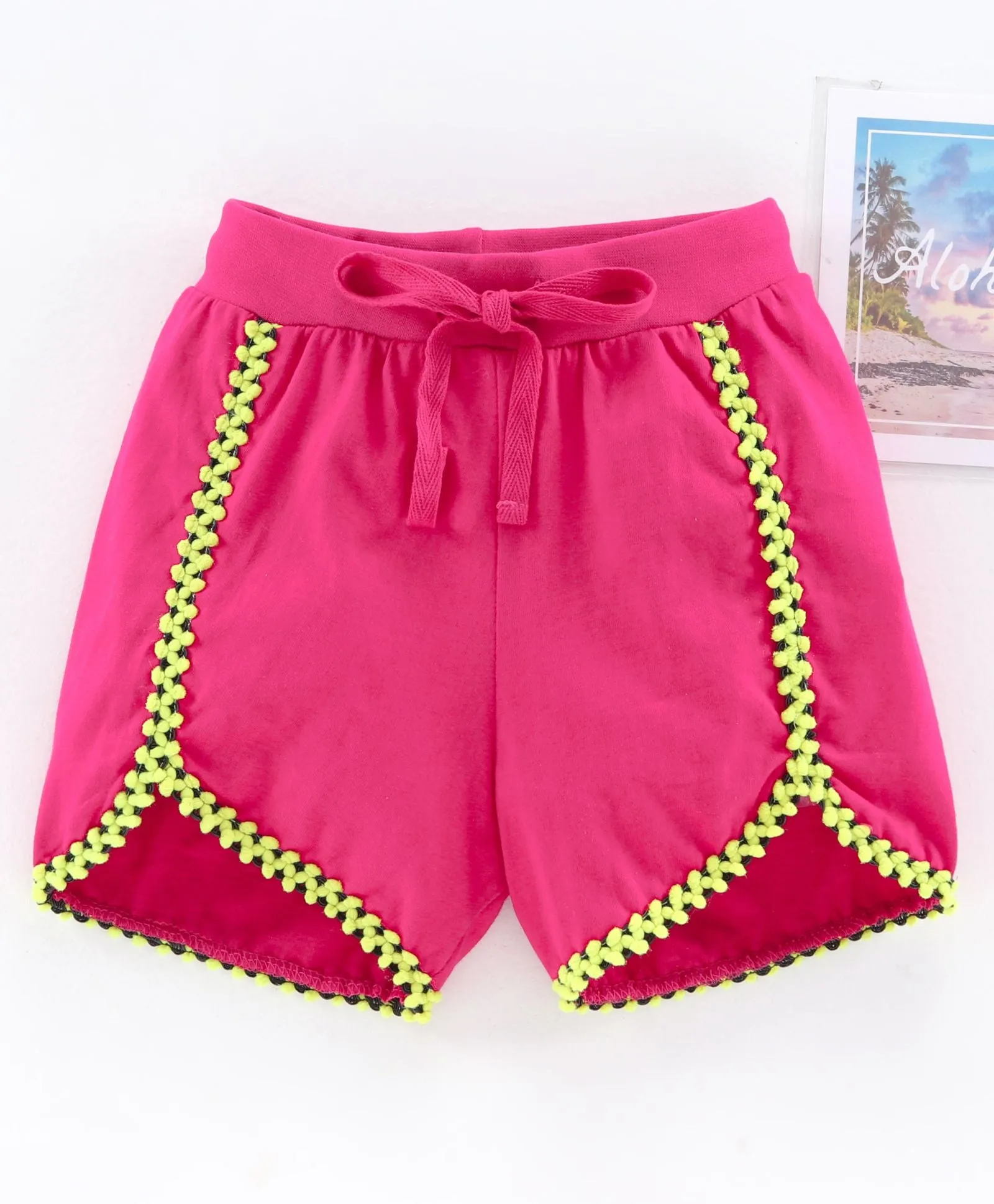 Girls Cotton Jersey Shorts