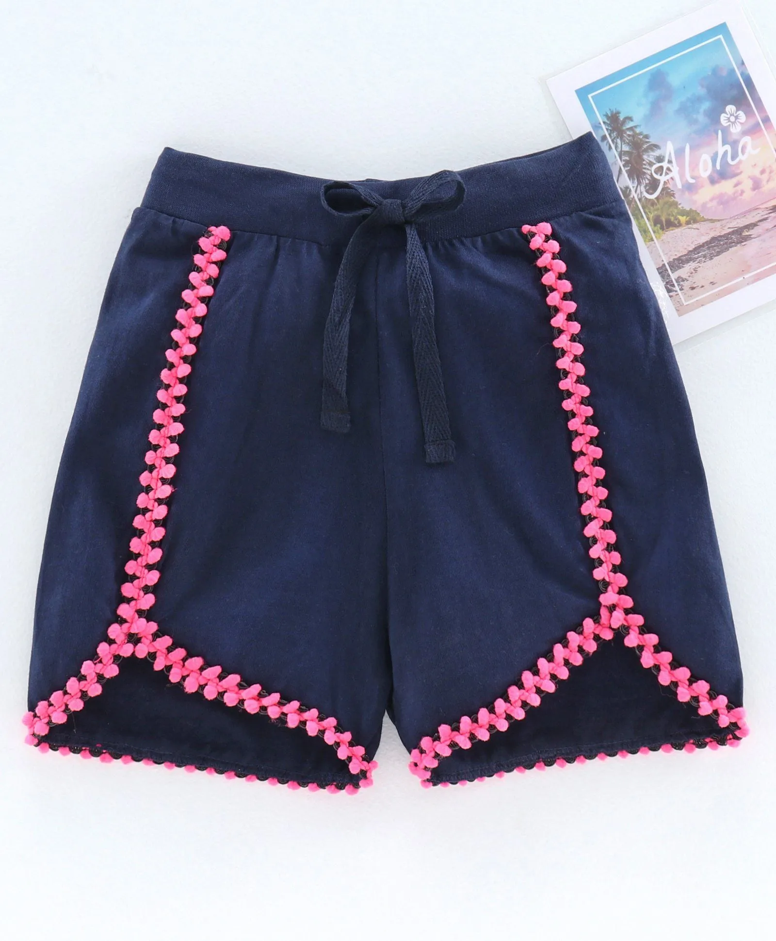 Girls Cotton Jersey Shorts