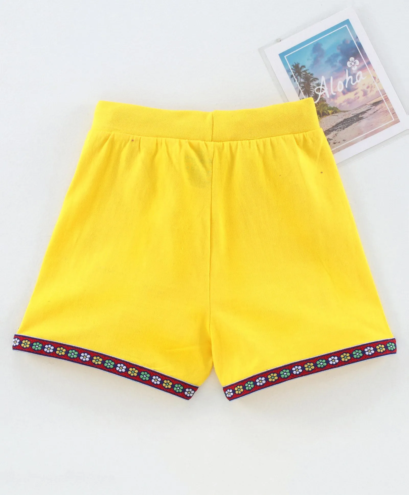 Girls Cotton Jersey Shorts