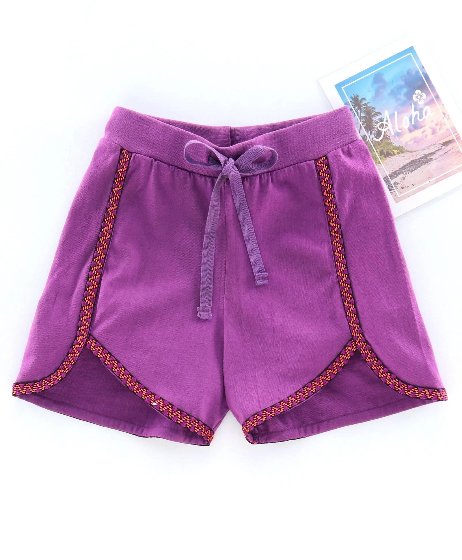 Girls Cotton Jersey Shorts