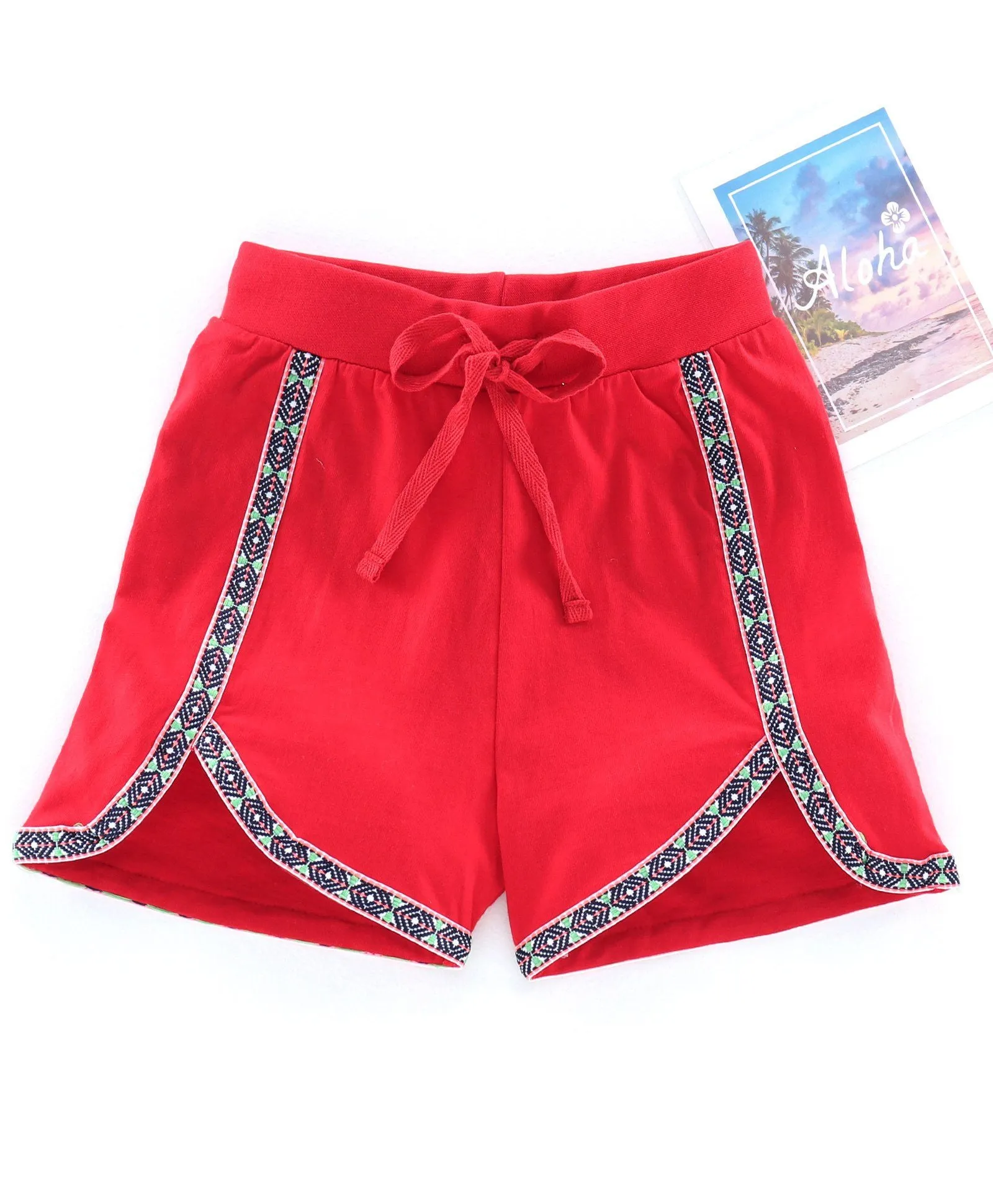 Girls Cotton Jersey Shorts