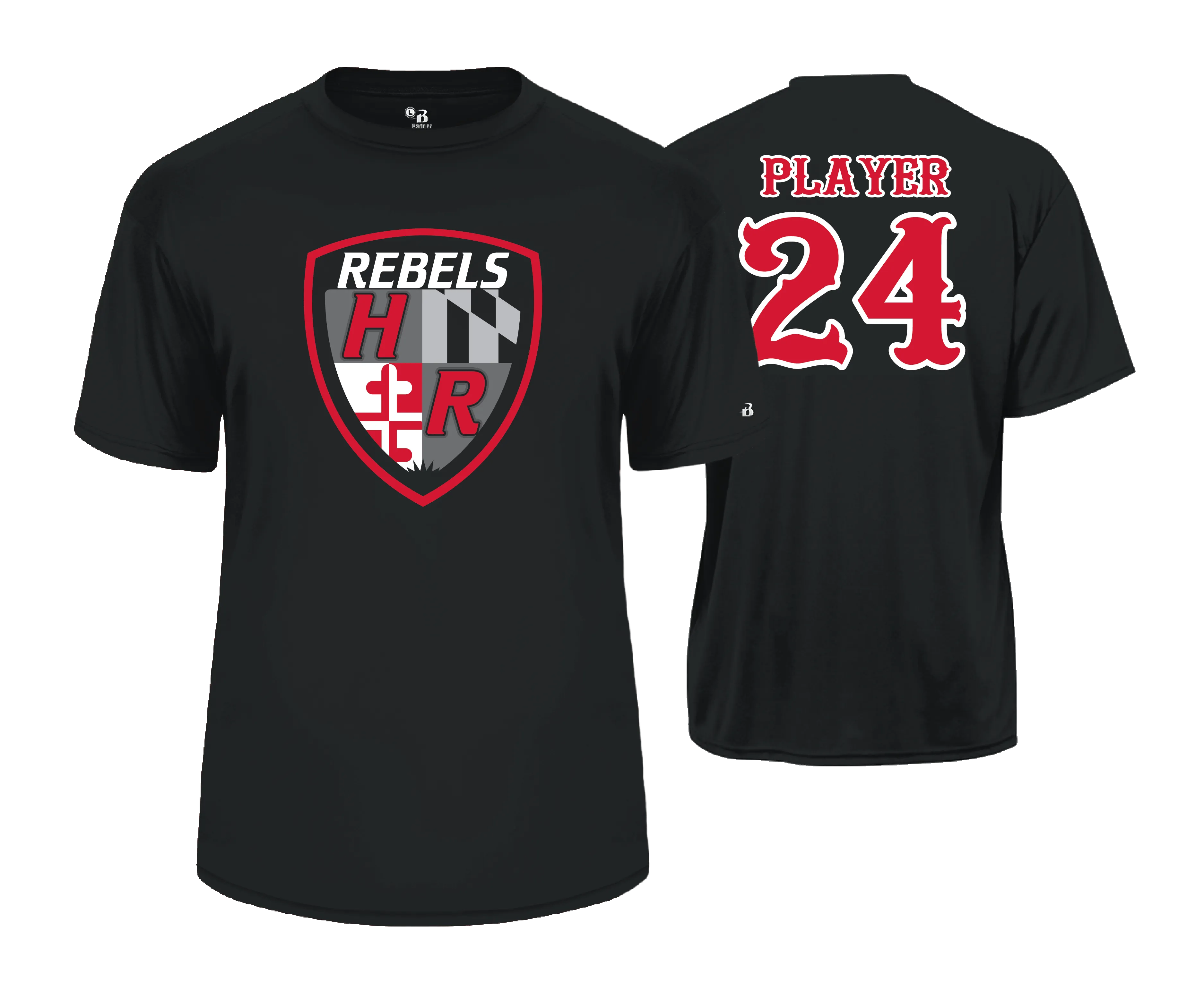 Harundale Rebels- SS Performance Tees