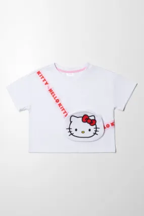 Hello Kitty Bag  Top White