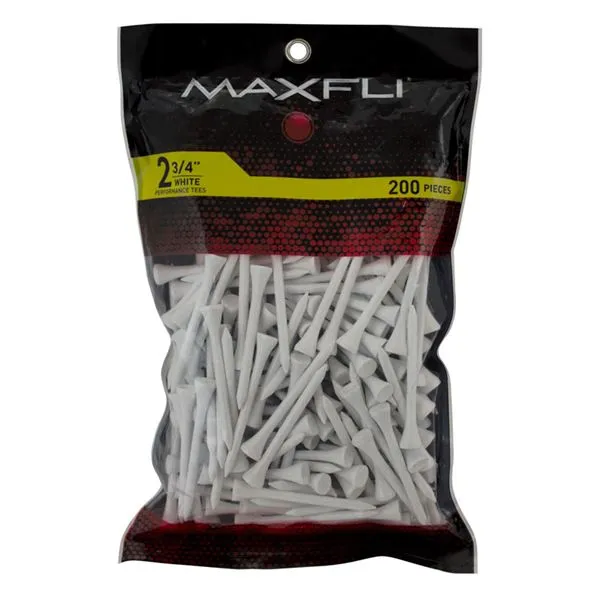 Maxfli Wood Performance Golf Tees - 2.75"