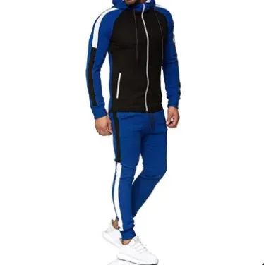 Men Hoodie Jacket   Pants Tracksuit