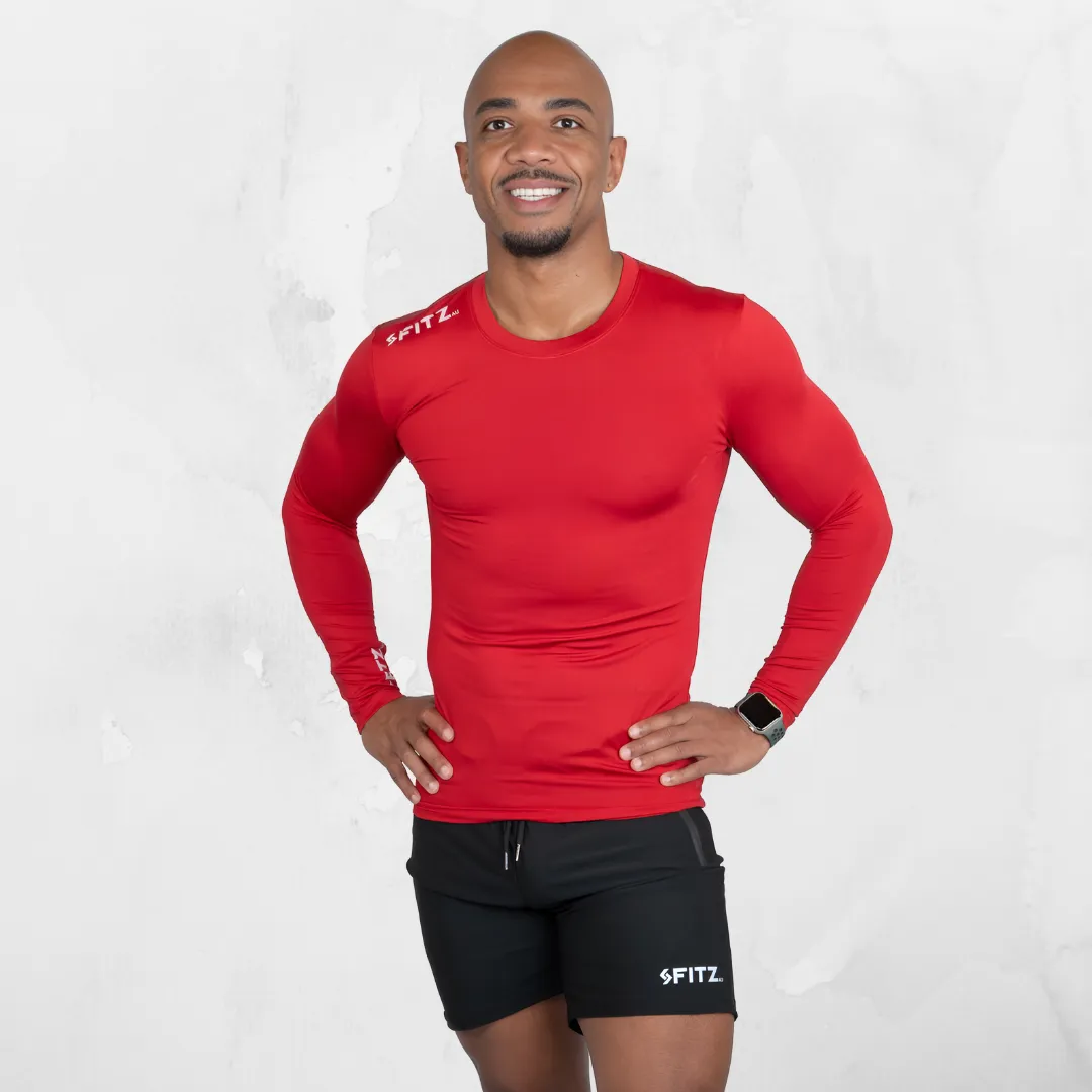 Men's Compression T-shirts - Long Sleeve