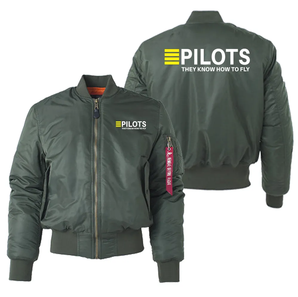 Pilots They Know How To Fly Designed "Women" Bomber Jackets