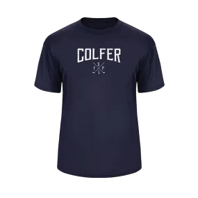 "Golfer" Performance Tee (Navy)