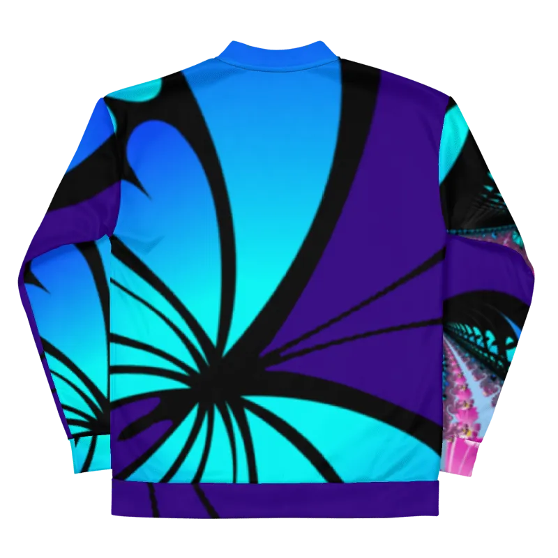 "Mystical Butterfly Bliss" Collection - Unisex Designer Bomber Jacket