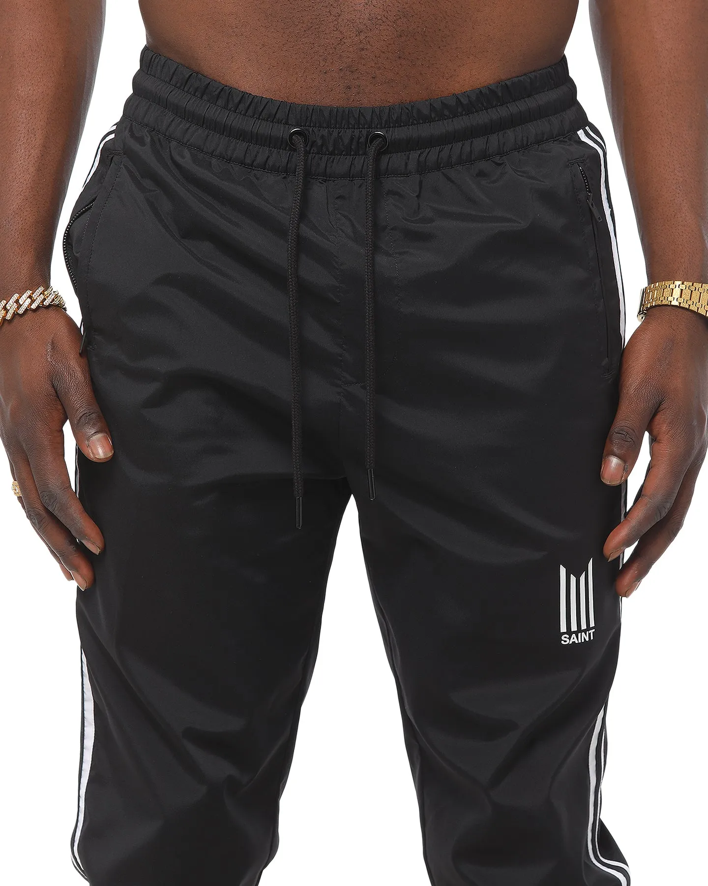 Saint Morta Saint United Sinch Jogger Black/White