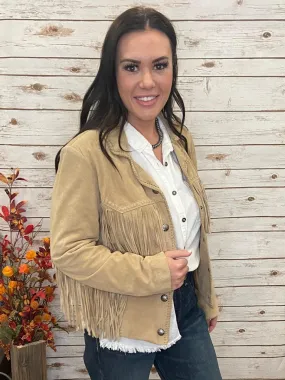 Scully Suede fringe jacket