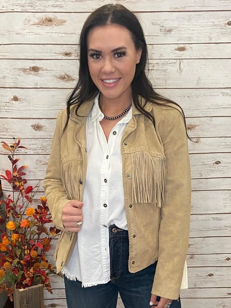 Scully Suede fringe jacket