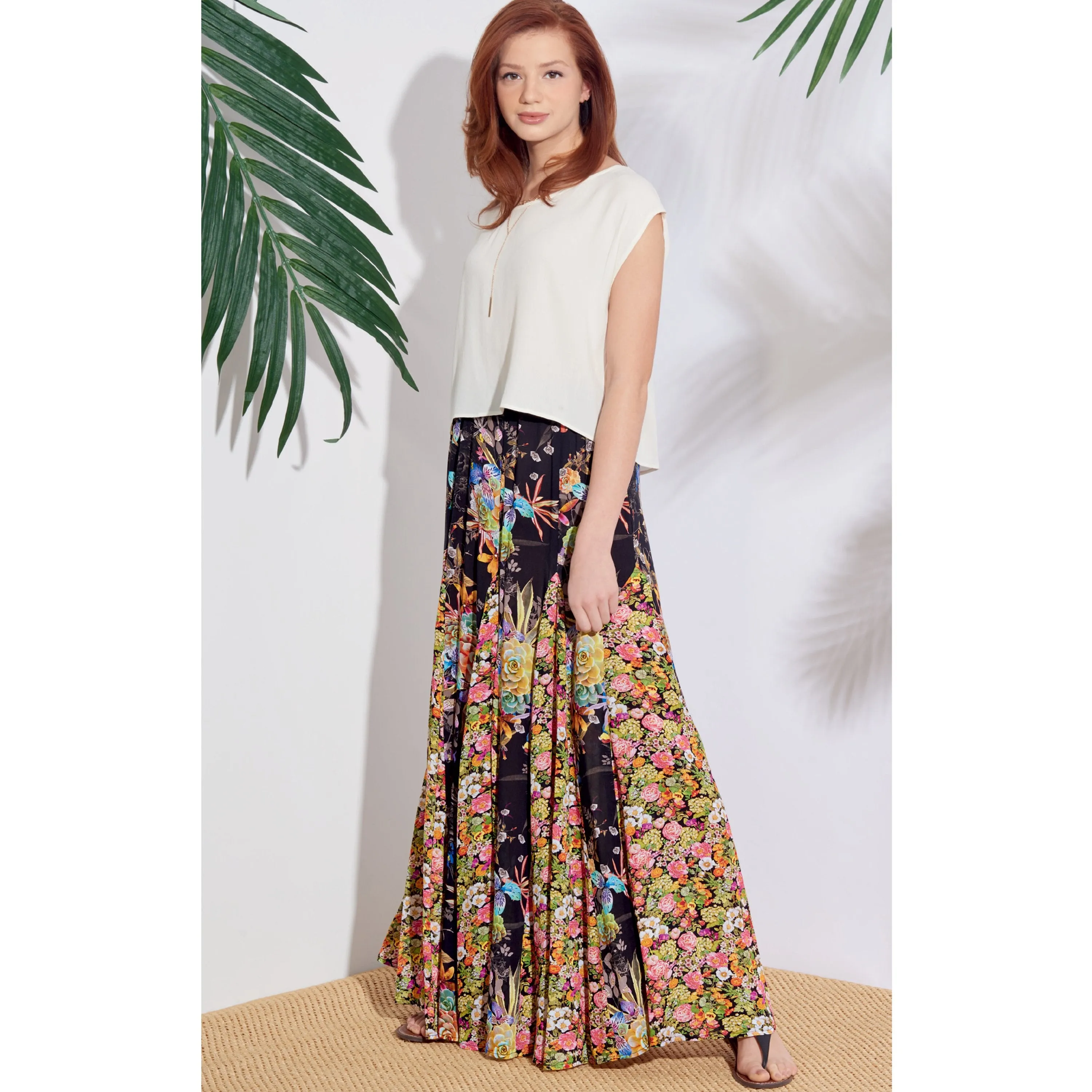 Simplicity Pattern 8923 Pull-On Skirts