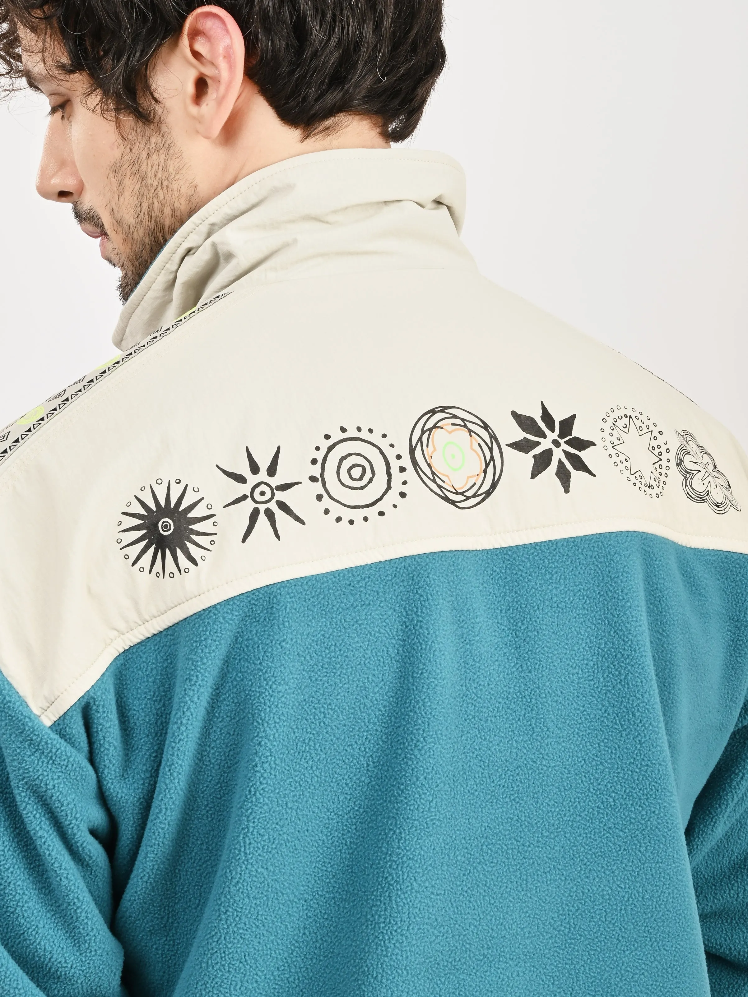 Teal/Grey Pamona Winter Running Jacket