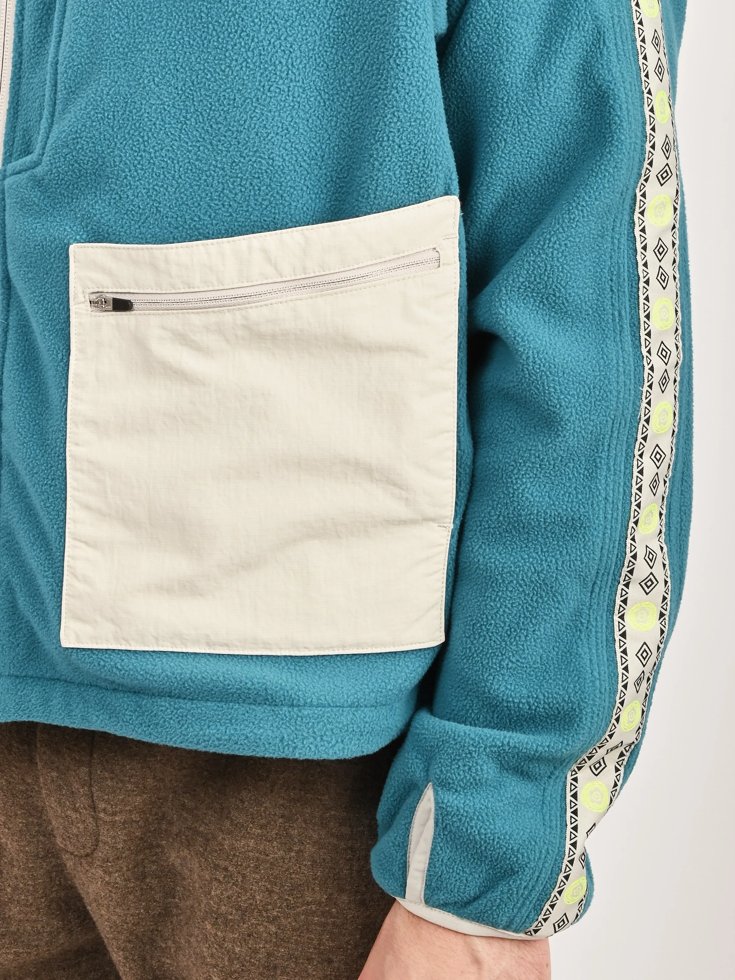 Teal/Grey Pamona Winter Running Jacket