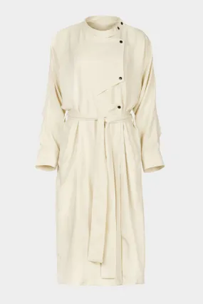 Tencel dress/trench coat