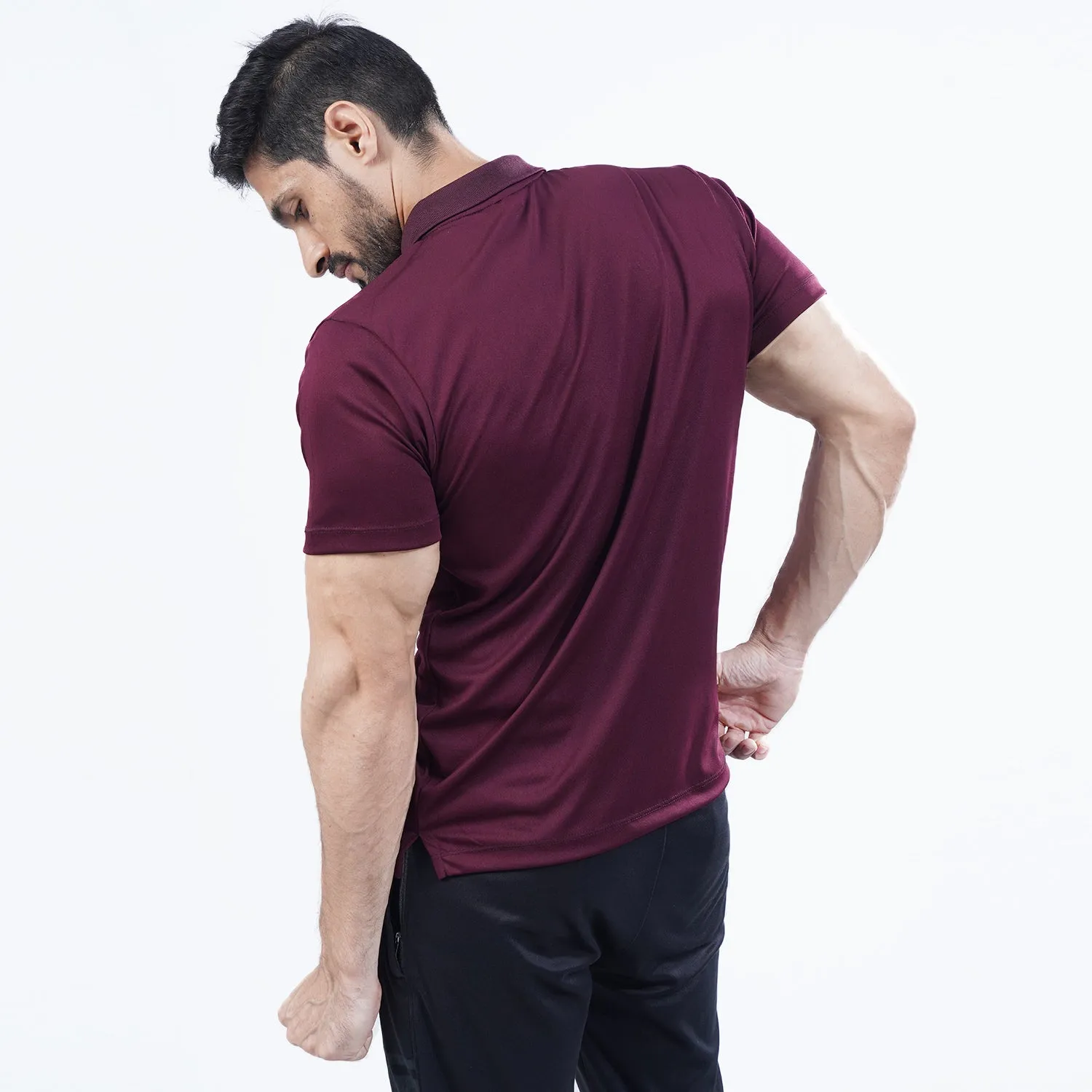 Tf-Maroon Premium Polo Tee