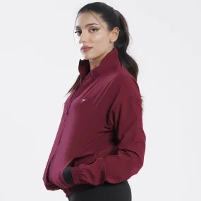 Tf-Maroon Premium Women Running Jackets