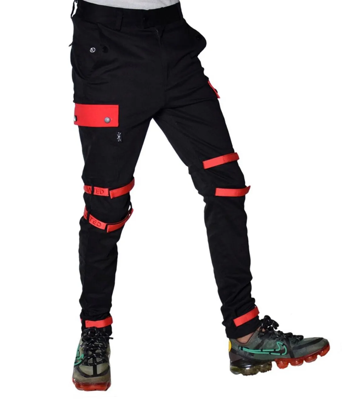 THC Affiliated Cargo Pants Joggers (Black)