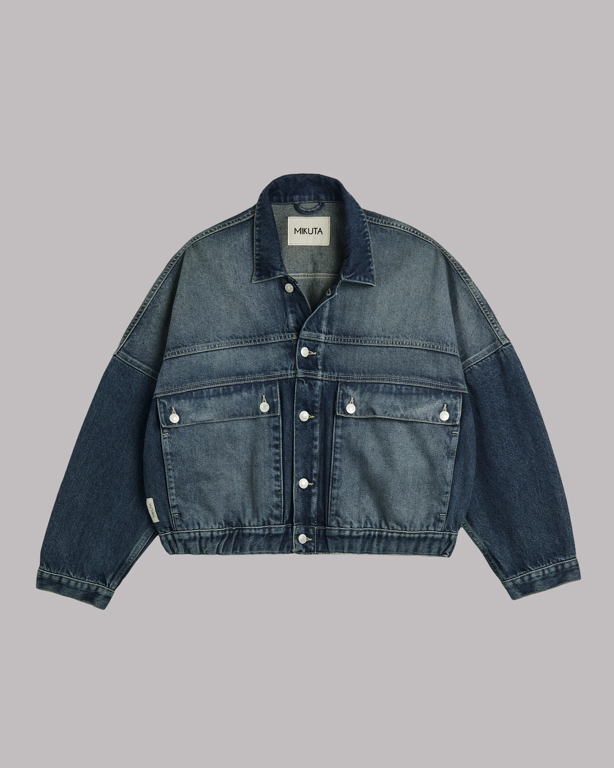 The Dark Blue Denim Jacket