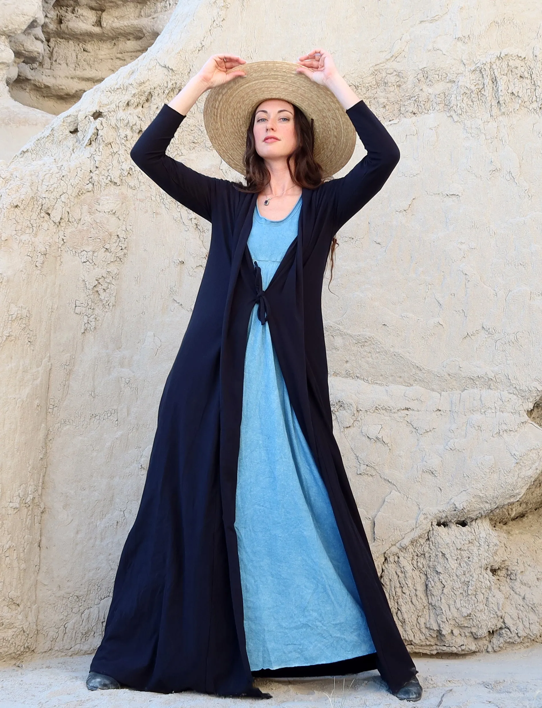 Tie Front Ojai Long Cardigan