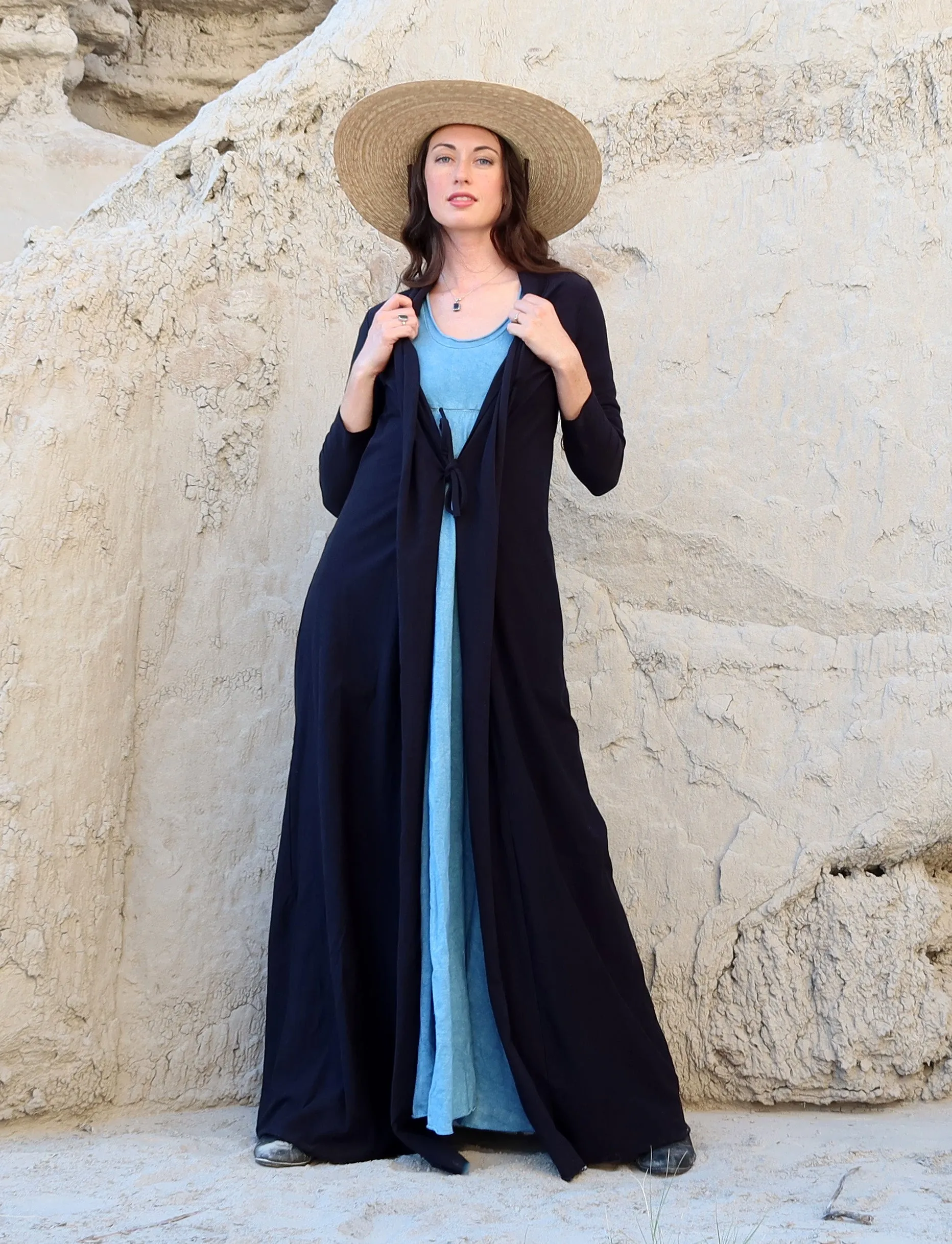 Tie Front Ojai Long Cardigan