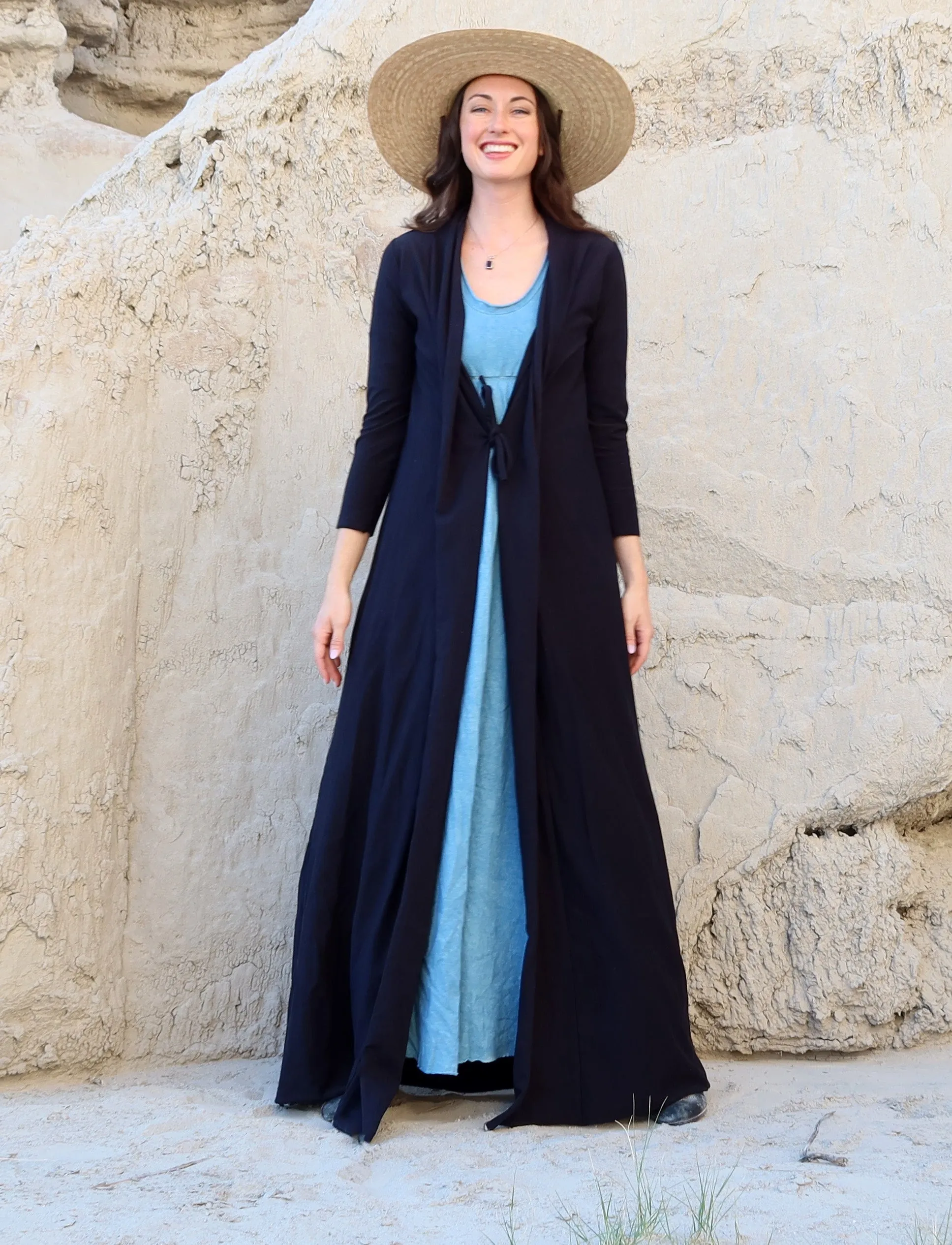 Tie Front Ojai Long Cardigan