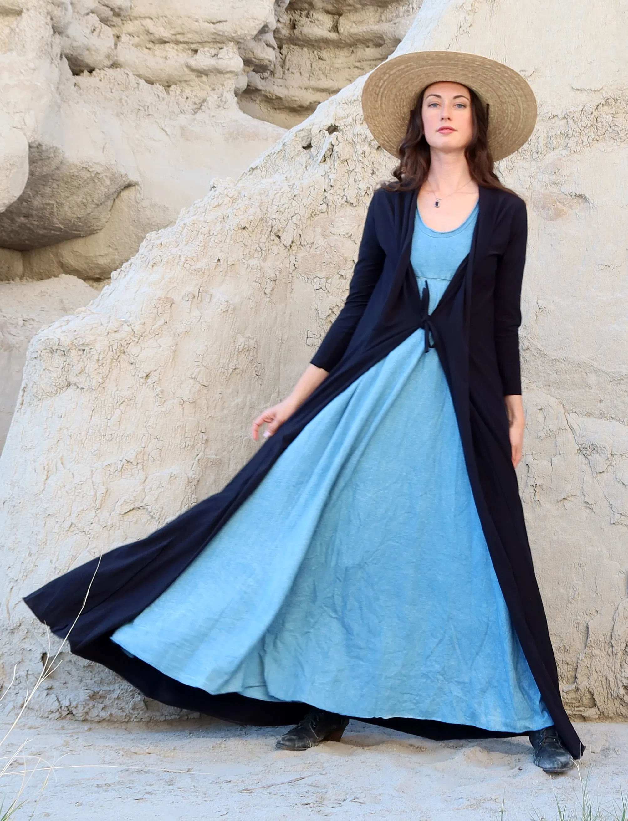 Tie Front Ojai Long Cardigan