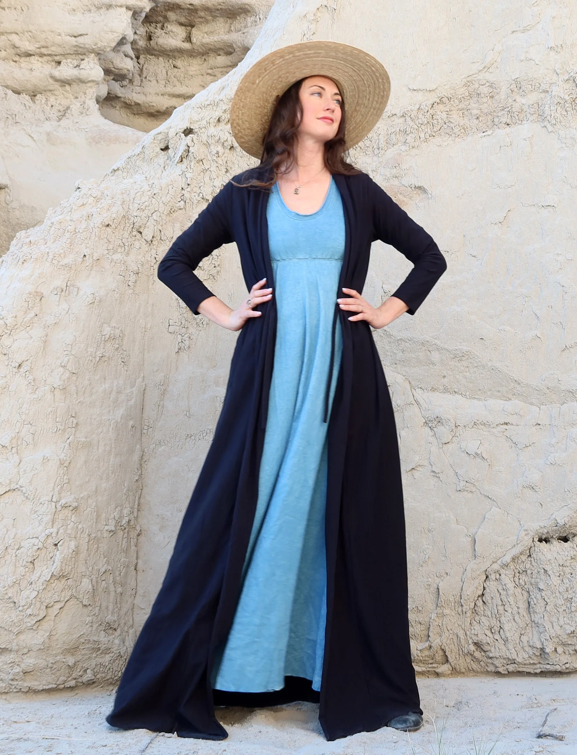 Tie Front Ojai Long Cardigan