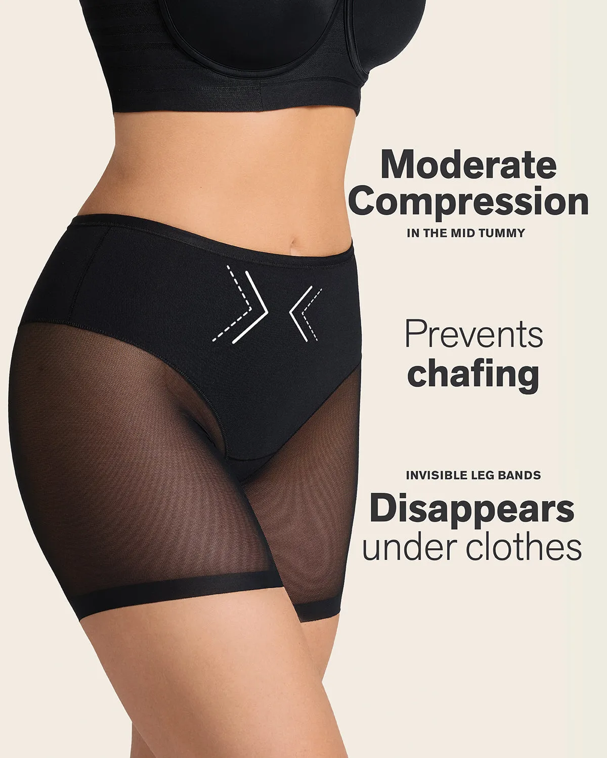 Truly Undetectable Sheer Shaper Short