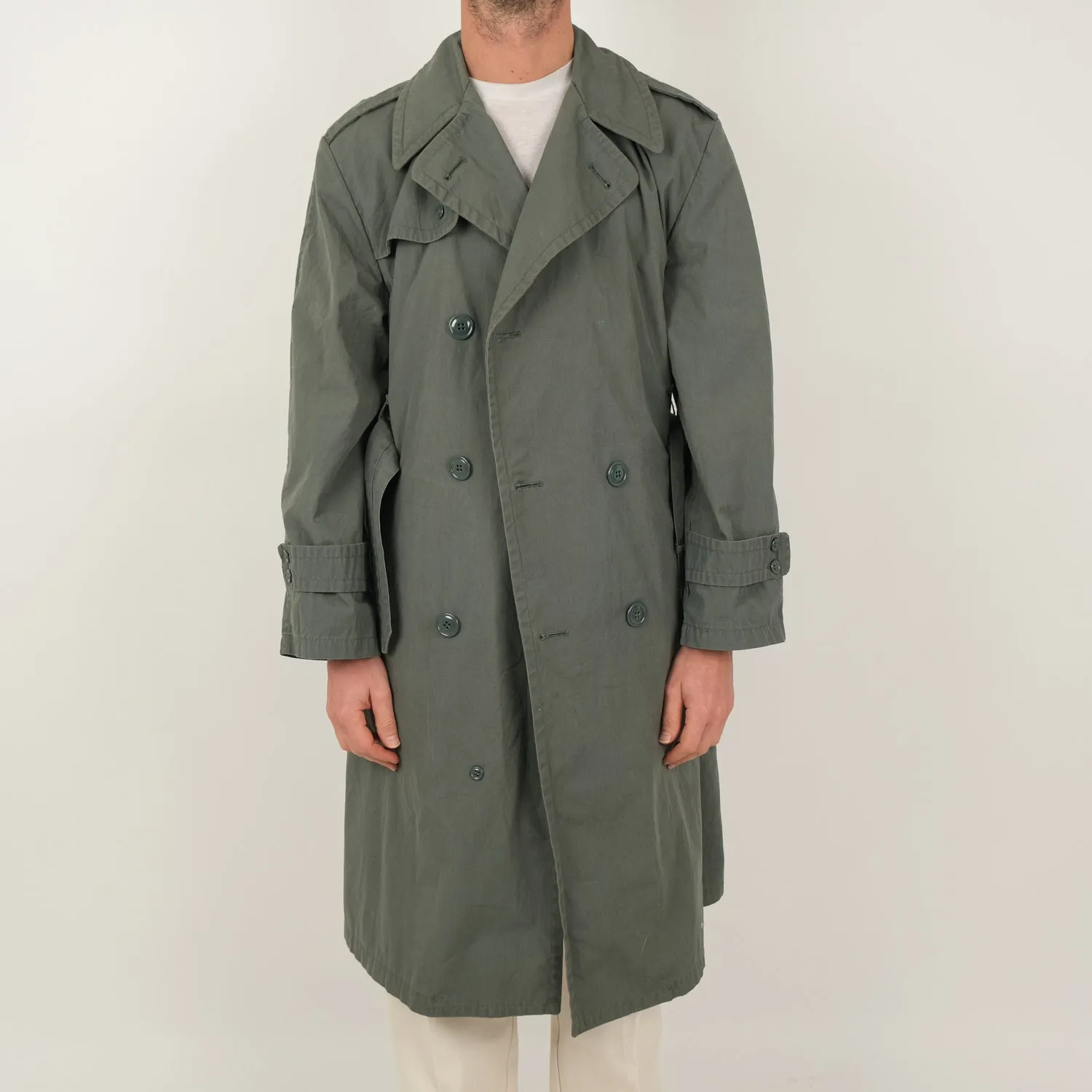 US GREY RAINCOAT