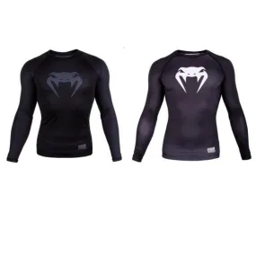 VENUM-03135 CONTENDER 3.0 MMA Muay Thai Boxing Rashguard Compression T-shirt - LONG SLEEVES XS-XXL 2 Colours