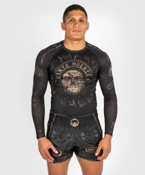 VENUM-04801-124 SANTA MUERTE DARK SIDE - RASHGUARD LONG SLEEVES - BLACK/BROWN XS-XXL